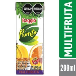 Baggio Pronto Multifruta 200 ml.