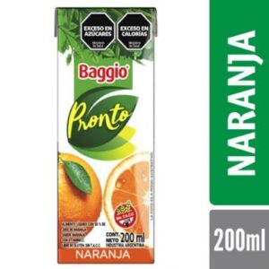 Baggio Pronto Naranja 200 ml.