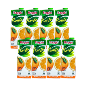 Baggio Pronto Naranja 1,5 Lts. Pack x8