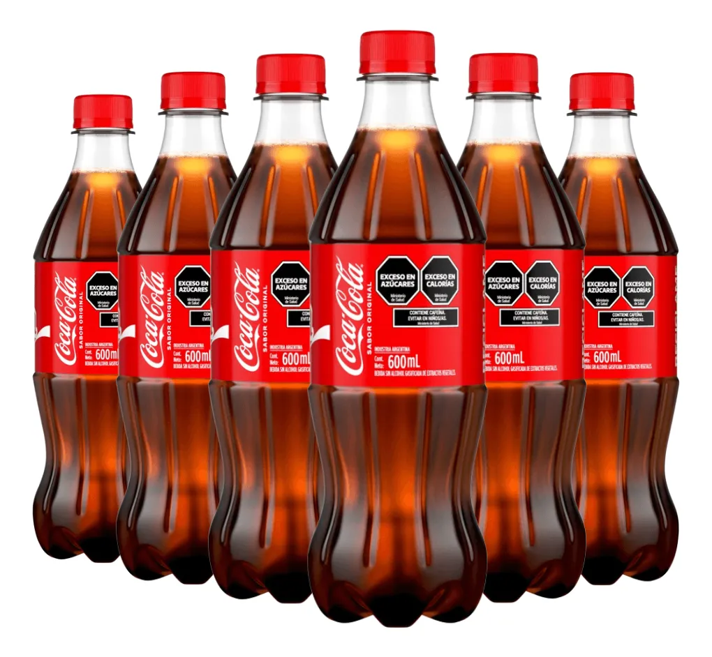 Coca-Cola Original 600 ml. Pack x6