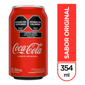Coca-Cola Original 354 ml. Lata