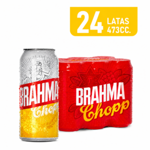 Brahma Rubia Lata 473 ml. x 24