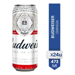 Budweiser Rubia Lata 473 ml. x 24