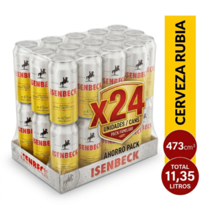 Isenbeck Rubia Lata 473 ml. x 24