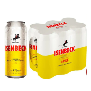 Isenbeck Rubia Lata 473 ml. x 6