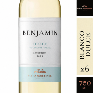 Vino Benjamin Blanco Dulce 750 ml Pack x6