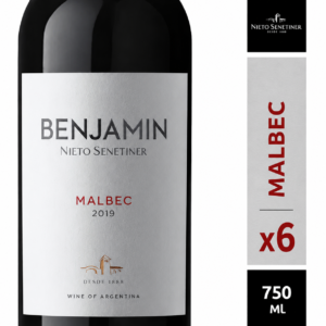 Vino Benjamin Malbec 750 ml Pack x6