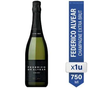 Espumante Federico De Alvear Extra Brut 750 ml.