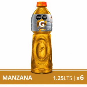 Energizante Gatorade Naranja 1,25 Lts. Pack x6