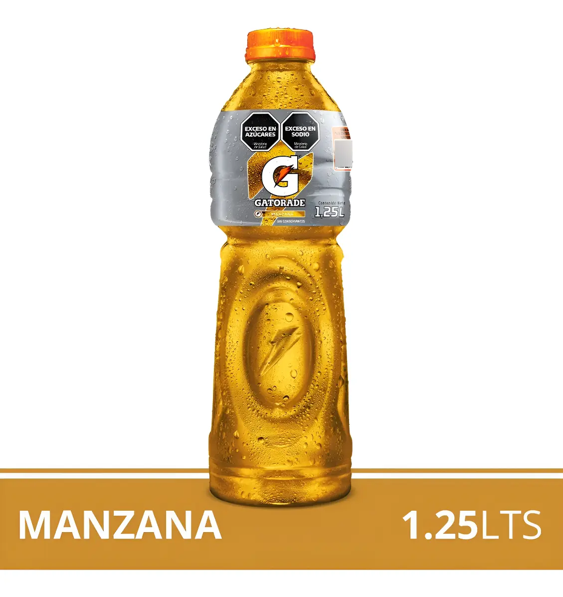 Energizante Gatorade Naranja 1,25 Lts.
