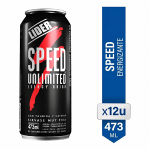 Energizante Speed Unlimited XL 473 ml Pack x12