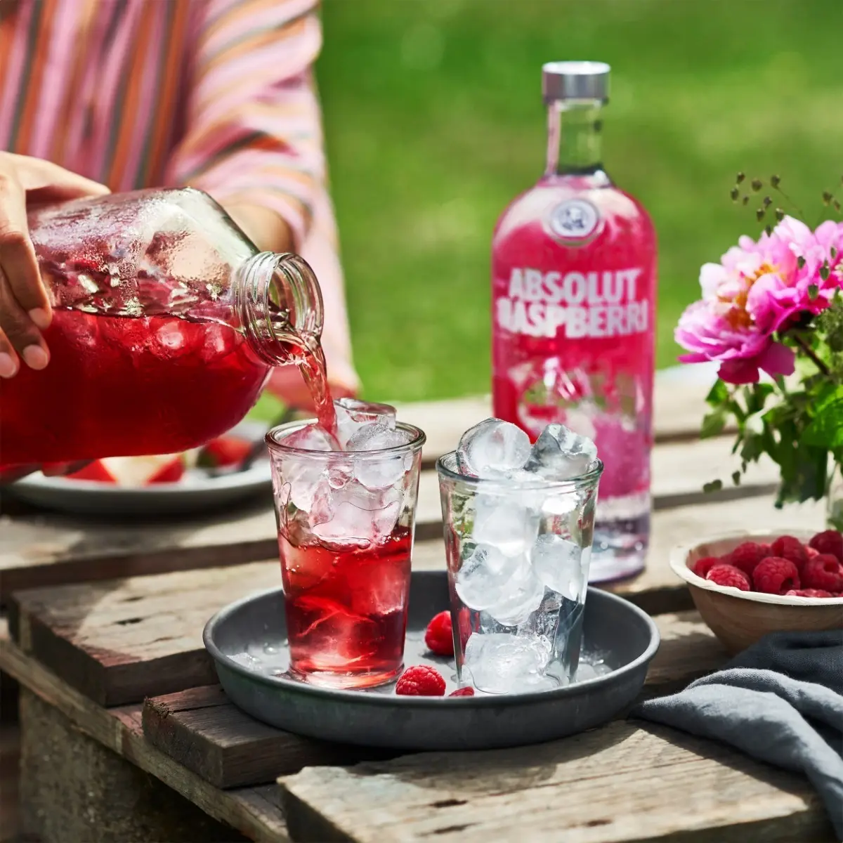 Vodka Absolut Raspberri 700 ml - Image 2