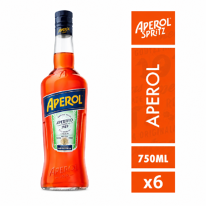 Aperitivo Aperol 750 ml. Pack x6