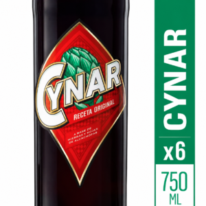 Aperitivo Cynar 750 ml. Pack x6